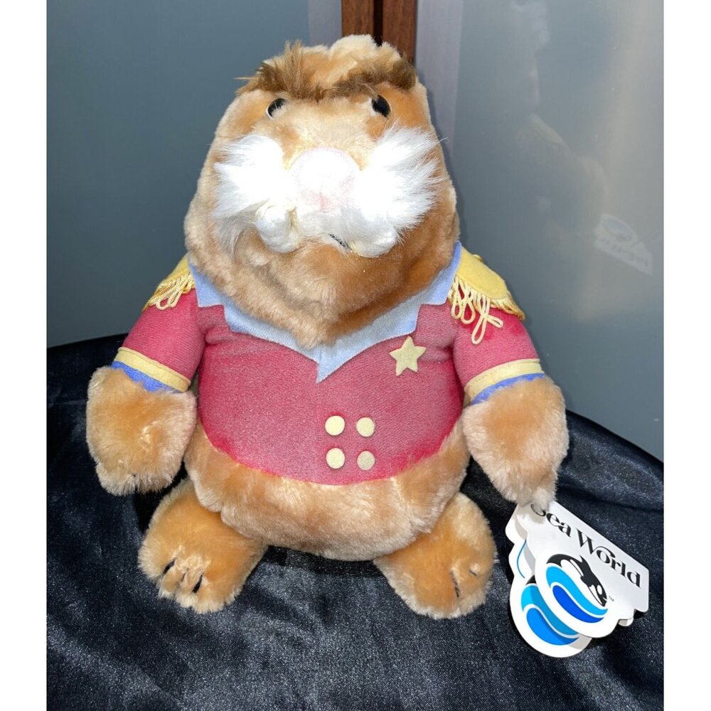 Vintage SIR WINSTON THE WALRUS Plush Toy Sea World Inc. By R. Dakin & Co. 1981
